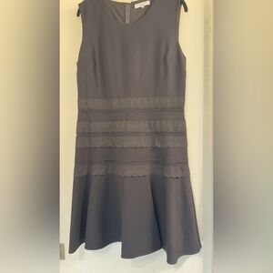 Kobi Halperin/.Black Sophie Fit & Flare Sleeveless Dress - Sz L